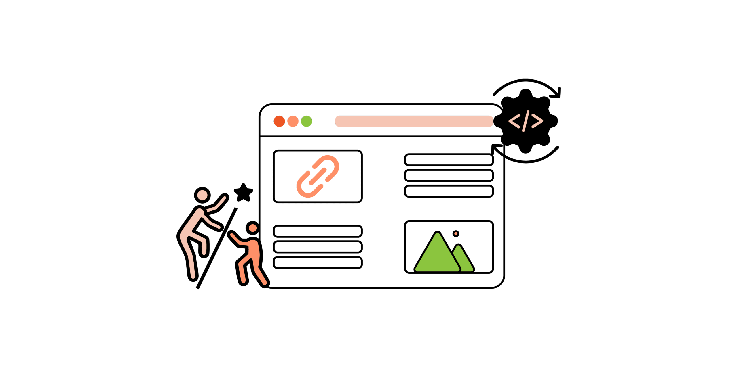 An Illustration of optimising on-page seo