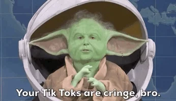your tik toks are cringe bro gif